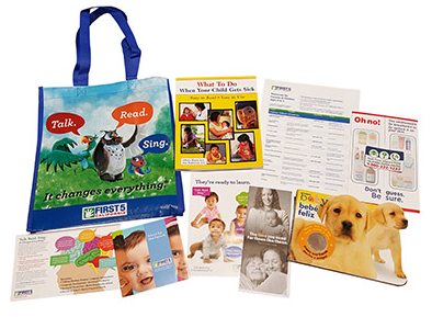 parenting kits showing all its contents